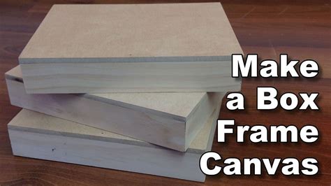 make your own box frame